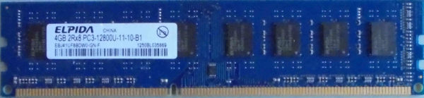 Elpida 4GB PC3-12800U