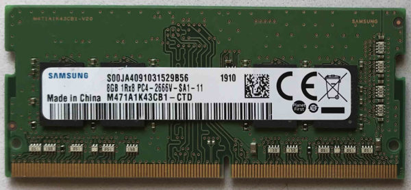 Samsung 8GB PC4-2666V-SA1-11