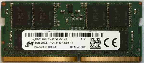 Micron 8GB PC4-2133P-SB1-11