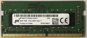 Micron 8GB PC4-2400T-SA2-11