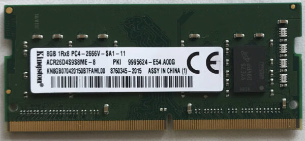 Kingston 8GB PC4-2666V-SA1-11