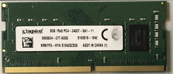 Kingston 8GB PC4-2400T-SA1-11