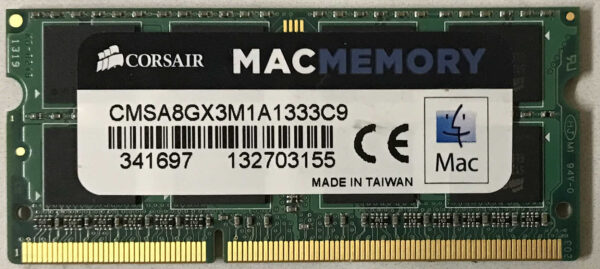 Corsair 8GB PC3-10600S Macmemory