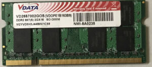 Vdata 2GB PC2-5300S