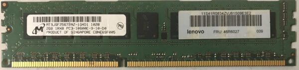 Micron 2GB PC3-10600E